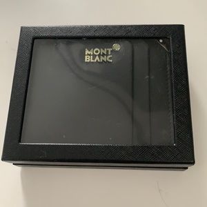 MONT BLANC 6cc IF wallet. Brand new in box.